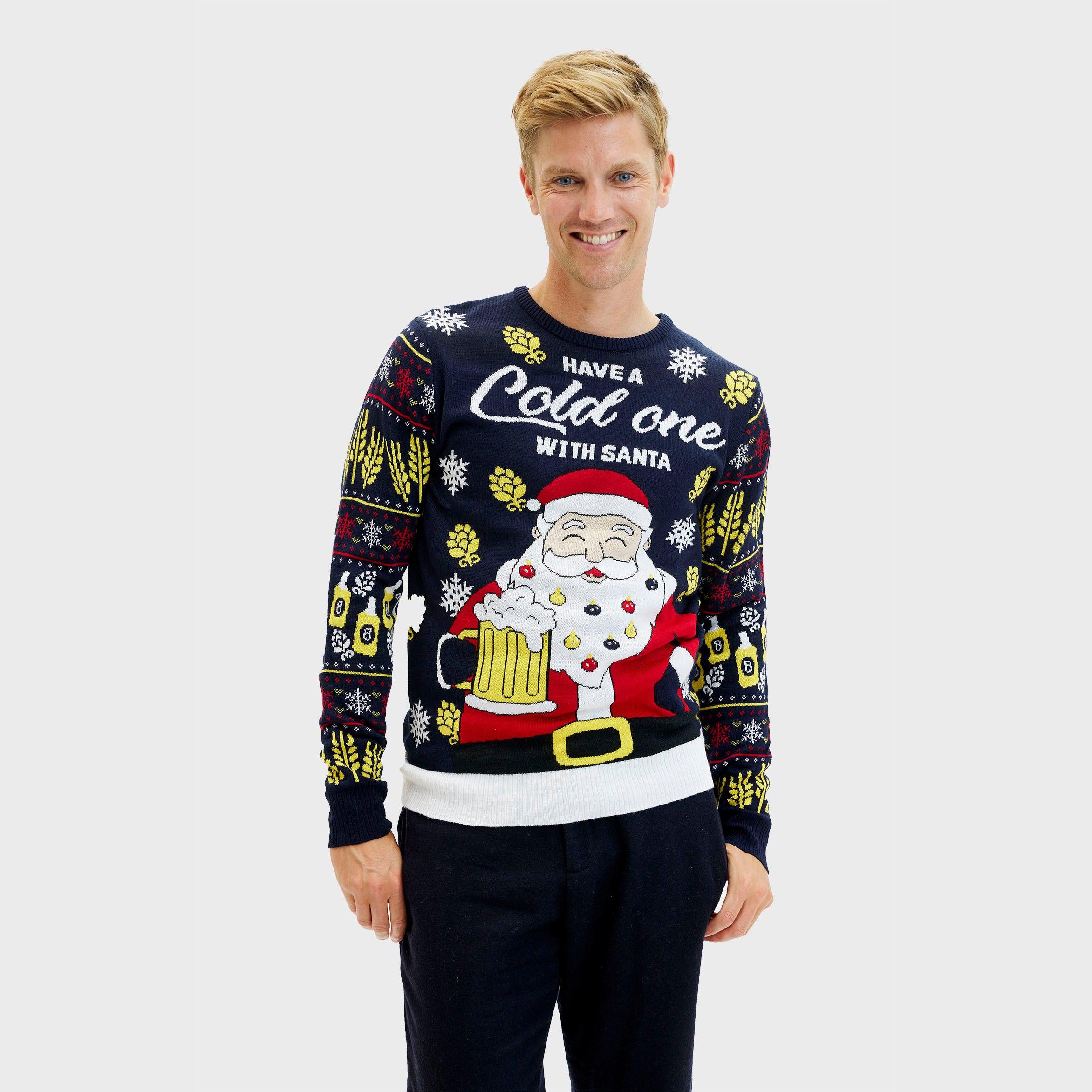 Have A Cold One With Santa - Heren